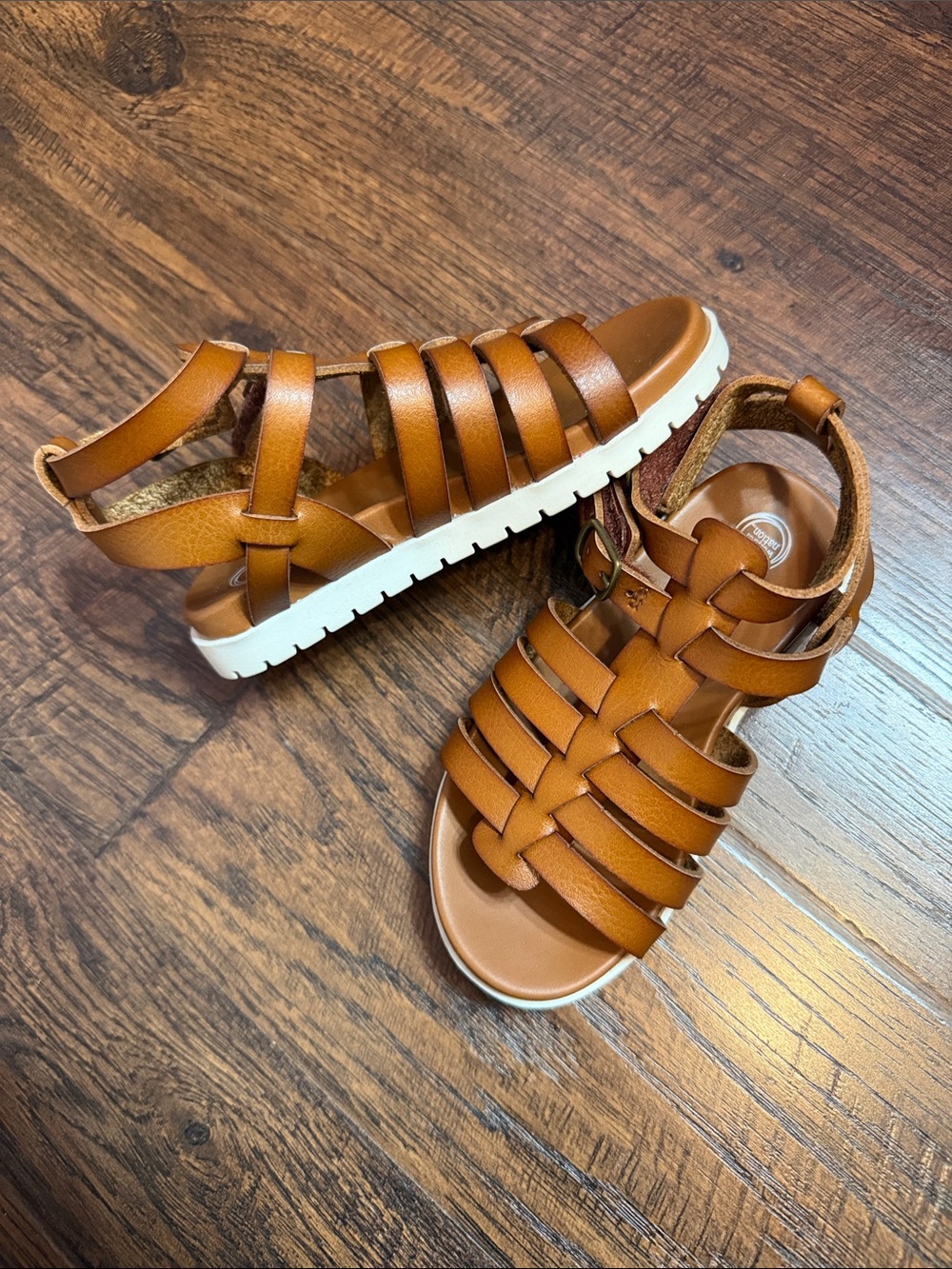 ☀️Brown Strappy Gladiator Sandals for Kids☀️